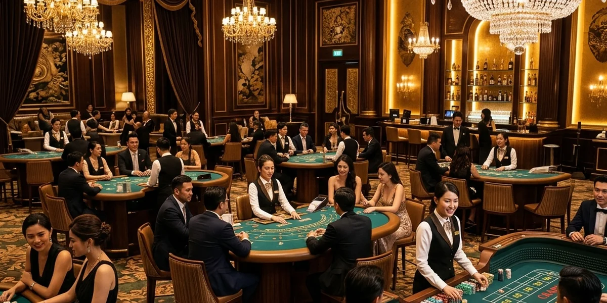 Sàn casino trực tuyến 68VIP với nhiều bàn chơi và dealer