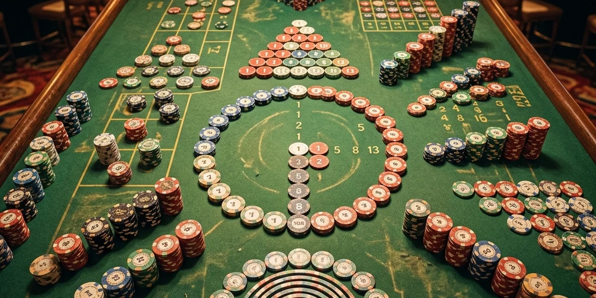 Tổng hợp chiến thuật casino 68VIP với chips xếp theo hệ thống