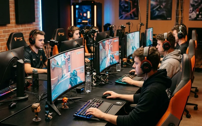 Game thủ chuyên nghiệp thi đấu E-Sports
