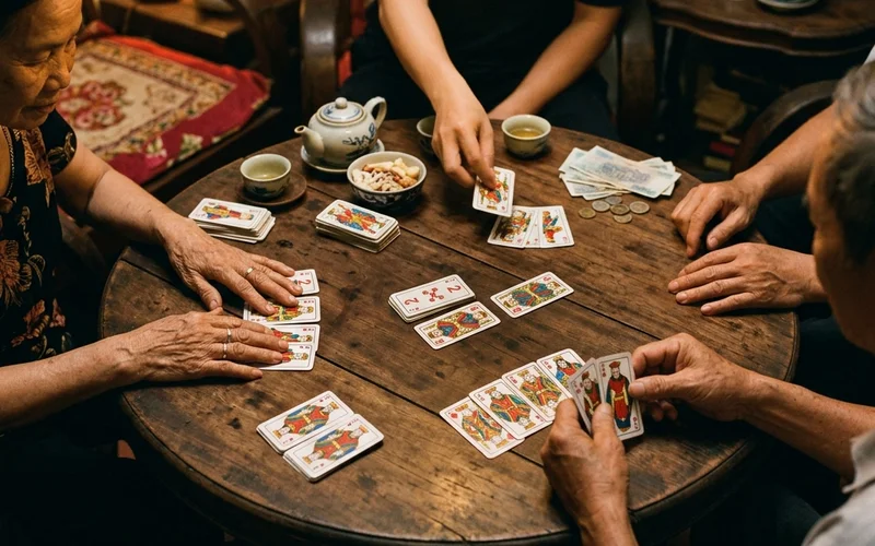 Bàn chơi tiến lên miền Nam